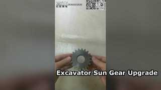 Ingranaggio solare a 1 stadio ad alta precisione SK200-5 per escavatore YN32W01007P1 per escavatore per carichi pesanti