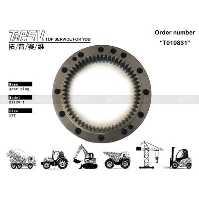 2023961 Anello di ingranaggi in acciaio oscillante per la riparazione di escavatori HITACHI EX120-1 57T