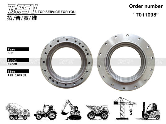 E200B Excavator Travel Hub Final Drive Componenti di assemblaggio Acciaio 096-4325