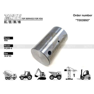 Forza 20Y-26-21320 PC200-6 Swing escavatore 2Stage Pin Acciaio Nero Colore Facile da installare Per officine di riparazione di macchine