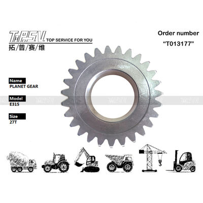 Acciaio E315 Escavatore Viaggio 3 Stage Planet Reducer Parti di ingranaggi per macchinari pesanti per garantire prestazioni fluide