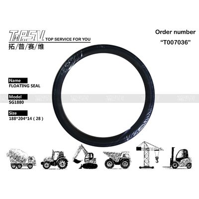 SG1880 ZX60 Escavatore Tenuta Galleggiante di Traslazione Macchinari Kit Guarnizioni Idrauliche per Escavatore