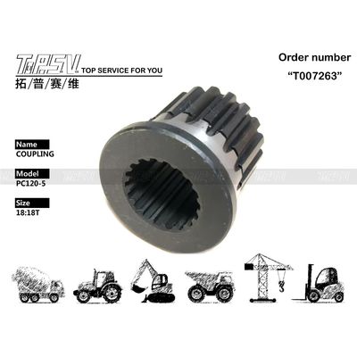 203-01-41130 Parti albero pompa idraulica escavatore PC120-5 per olio ingranaggi e imballaggio per il trasporto
