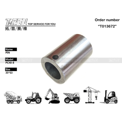 Trattamento termico per perno ingranaggio a 2 stadi di traslazione PC40-8 per escavatore per il settore minerario energetico e sistema di trasmissione per escavatore