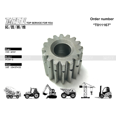 Ingranaggio solare a due stadi per traslazione escavatore PC30-2 ad alta precisione