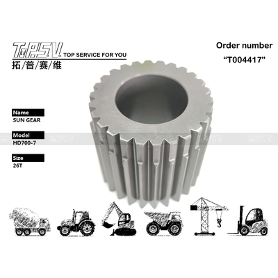 HD700-7 Swing escavatore 2 stadio Sun Gear Machinery Escavatore motore a trazione con imballaggio di trasporto
