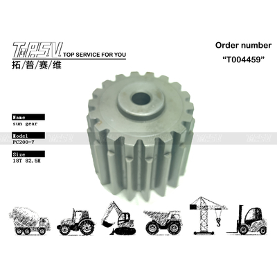 22U-26-21530 Ingranaggio solare a due stadi per rotazione escavatore a lunga durata nelle macchine escavatrici
