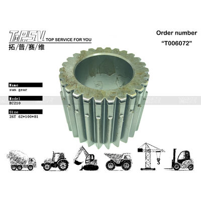 SA7117-30290 Installazione Facile da installare EC210 Excavator Travel 2 Stage Sun Gear Usato in Excavator Machinery Tipo di azionamento Motore idraulico