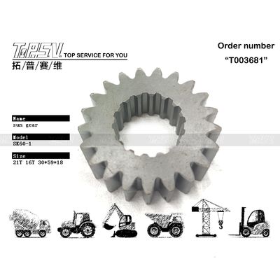 2401P1319 Disponibilità SK60-3 Swing escavatore 1 stadio Sun Gear Box Visualizzazione immagine