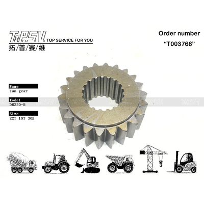 Componenti motore solare a ingranaggi a 1 stadio per escavatore DH220-5 di alta qualità per l'estrazione mineraria