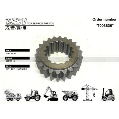 Imballaggio per il trasporto Sacchetto sigillato DH220-5 Ingranaggio solare per rotazione escavatore 1 stadio per sistema di trasmissione escavatore Utilizzato in macchinari per escavatori