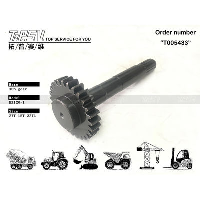 2025958 Dipende dalle dimensioni EX120-1 Escavatore Traslazione 1 Stadio Ingranaggio Solare Parti in Nero per Alta Durabilità