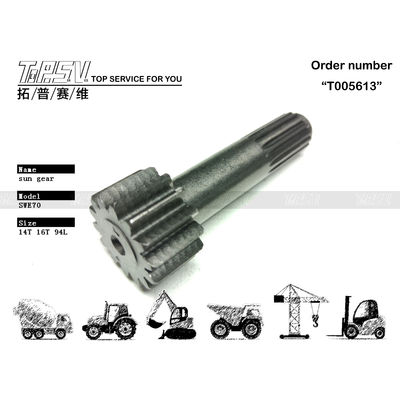 Acciaio SWE70 Excavator Viaggio 1 Stage Sun Gear Parti motore essenziali per le vostre esigenze di costruzione