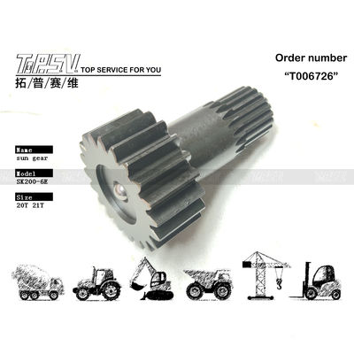 Imballaggio per il trasporto SK200-6E Escavatore Viaggio Armatura solare per vari modelli di escavatori e sistema di trasmissione