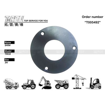 Ricambi per spessori di traslazione escavatore 1 stadio, parti elettroniche in acciaio per officine di riparazione macchinari e facile manutenzione