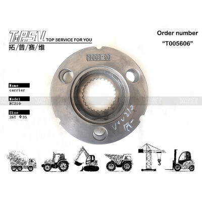 VOE14528727 Mascheratura di ingranaggi EC210 Viaggio per escavatore 1st Stage Planetary Carrier Prodotto per macchine per escavatori Fornendo distribuzione di potenza e ingranaggio