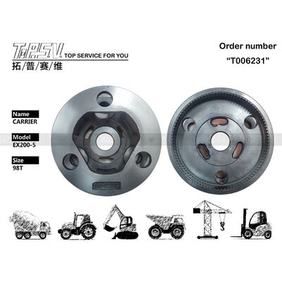 1019147 Confezioni per il trasporto di sacchi EX200-5 Escavatore Viaggio 3 tappe Portatore alimentato da motore idraulico ottimizzato per macchine per scavo