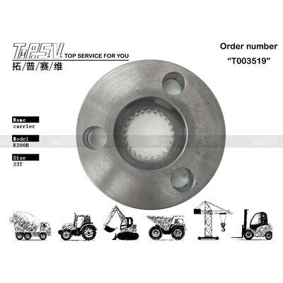 7Y-1751 Motore idraulico E200B Escavatore Swing 1 stadio Portatore planetario Nero Colore compatibile con vari modelli di escavatori Garantendo il funzionamento