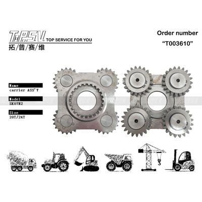 SK07N2 Swing di escavatore 1 Stage Carrier ASSY Parti per Swing Drive Parti di ricambio di escavatore