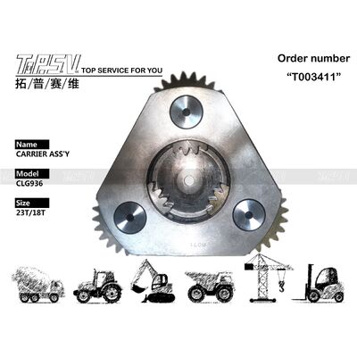 CLG936 Parti ASSY del supporto rotazione escavatore 1 stadio per ricambi escavatore con trasmissione rotazione