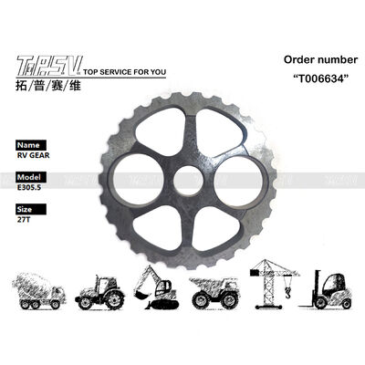 198-5010 parti dell'ingranaggio di viaggio RV dell'escavatore E305.5 per i pezzi di ricambio dell'escavatore dell'azionamento di viaggio