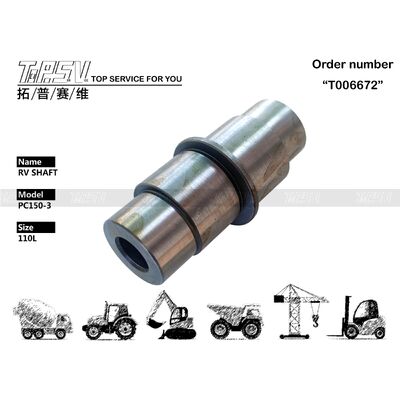 Parti di viaggio RV Shfat dell'escavatore TZ200A1009-00 PC150-3 per i pezzi di ricambio dell'escavatore dell'azionamento di viaggio