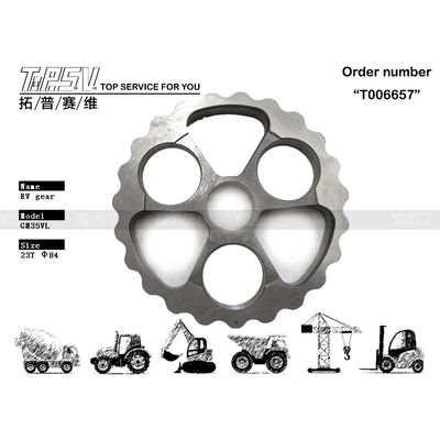 Parti dell'ingranaggio RV di viaggio dell'escavatore GM35VL per i pezzi di ricambio dell'escavatore dell'azionamento di viaggio