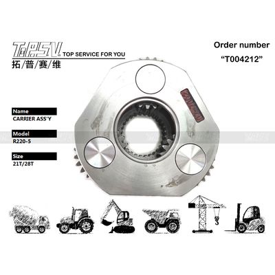 qualità  Heavy Duty R215-7 Excavator Planet Gear Carrier Planetary Reducer Type fabbrica