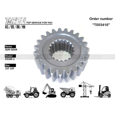 qualità  3037606 Black Swing 1Stgae Excavator Sun Gear For EX100 Hydraulic Drive Machinery fabbrica