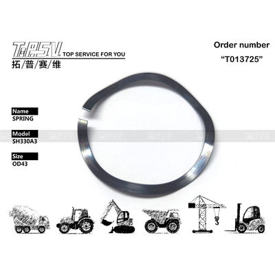 LA00848 L'uso di una molla oscillante per escavatore per il caso CX290/B CX300C CX330 CX350 OD43
