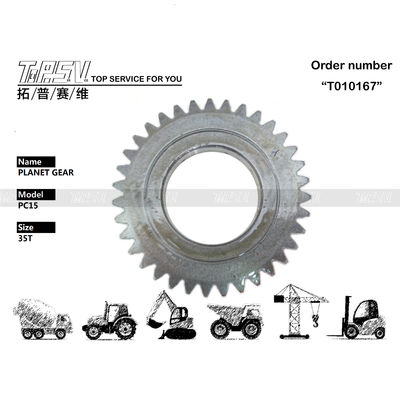 PC15 Viaggio dell'escavatore 1st Stage Final Drive Gear per una regolare installazione