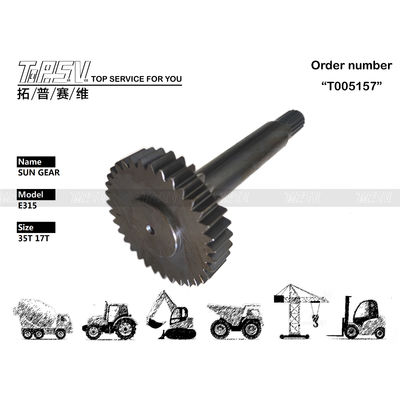Viaggio 1Stage E315A Scavatore Sun Gear per il sistema di trasmissione 102-6520