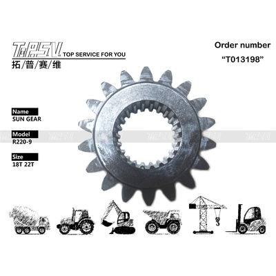 Nero R220-9 Swing escavatore 1st Stage Final Drive Gear Acciaio 39Q6-12320