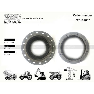 EX120-1 Swing Ring Gear per escavatori 1010014 Resistenza all'usura per la rotazione