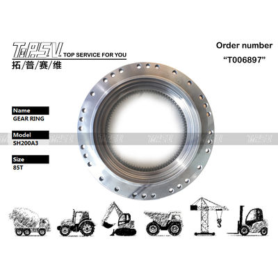 SK250 Excavator Travel Inner Gear Ring LQ15V00007S078 Alta disponibilità
