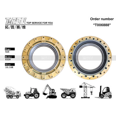 Resistenza all'usura E320 Excavator Final Drive Hub 114-1486 Installazione di bulloni