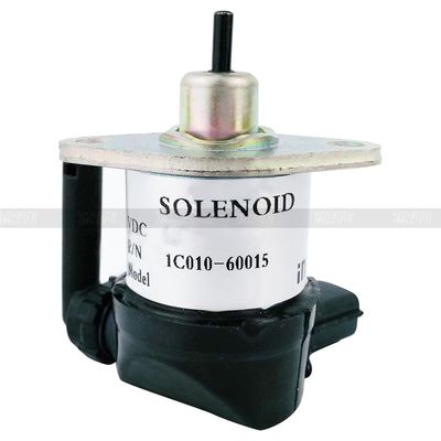 Parti elettriche per escavatori a corrente continua 24 V solenoide di arresto del carburante 1C010-60015 KX080