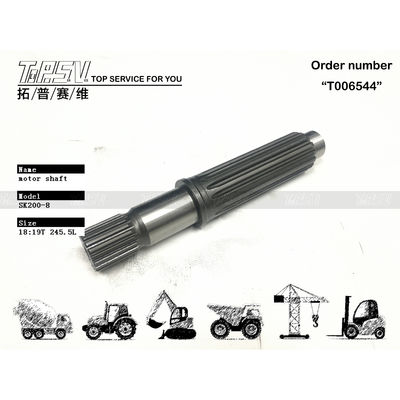 resistente all'usura SK210-8 Escavatore di viaggio Aereo idraulico per escavatore YN15V00037S102