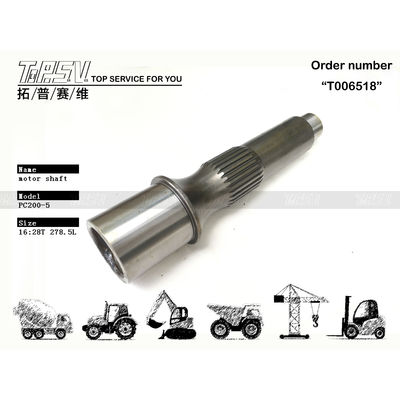 PC200-5 Excavator Travel Motor Shaft per macchine pesanti 708-8H-12110