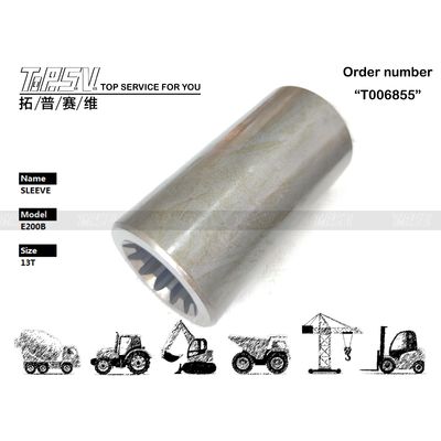094-0597 E200B Escavatore Motore idraulico Accoppiamento Nero Per riparazione di macchine
