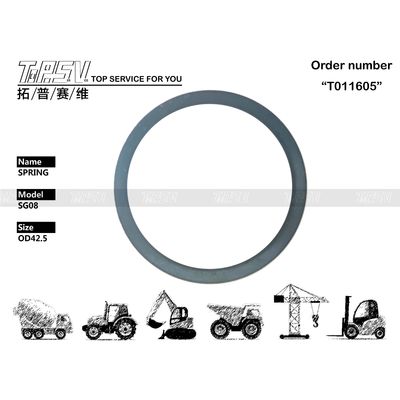 096-5930 SG08 Excavator Travel Motor Parts Swing Spring Per le miniere e l'energia