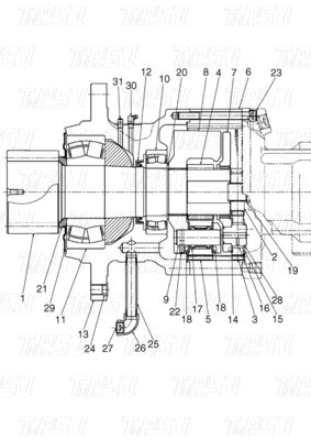 Colori personalizzati Sì YN32W00022F2 SK210-8 Swing Drive Catalogo per scavatori per officine di riparazione di macchine