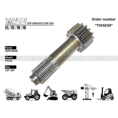 191-2624 E312C Excavator Travel 1 Stage Sun Gear Gearbox da Con elevata capacità di coppia