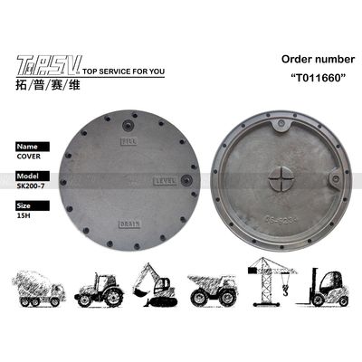 YN53D00008S001 Motorizzazione idraulica SK200-7 Excavator Final Drive Cover Gear Box per una trasmissione ottimale di potenza