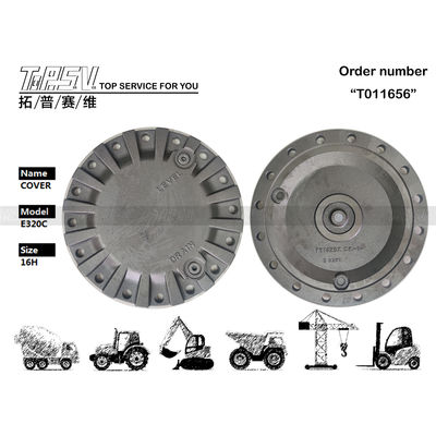 7Y-1426 Materiale in acciaio E320C Excavator Final Drive Cover Alta durata