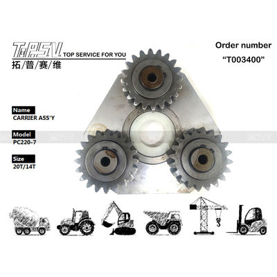 Reduttore planetario e azionamento del motore idraulico PC220-7 Escavatore 1 stadio portatore ASSY per prestazioni fluide