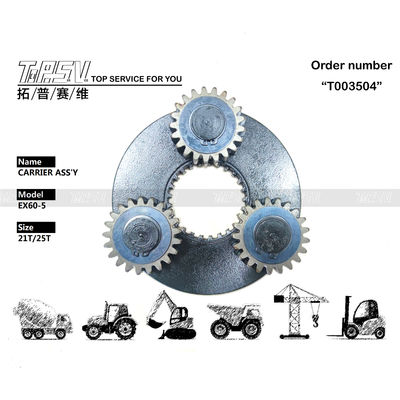 Azionamento idraulico a motore a carico pesante EX60-5 Swing escavatore a 1 stadio Portatore ASSY Include l'installazione di reticolazione