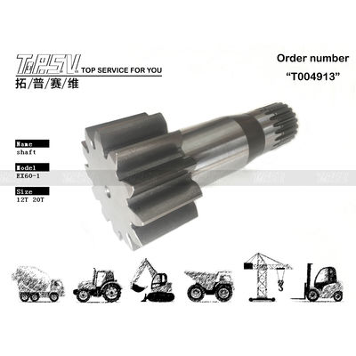 Energia mineraria 2023206 EX60-1 Swing Pinion Excavator Drive Parts in colore nero per prestazioni