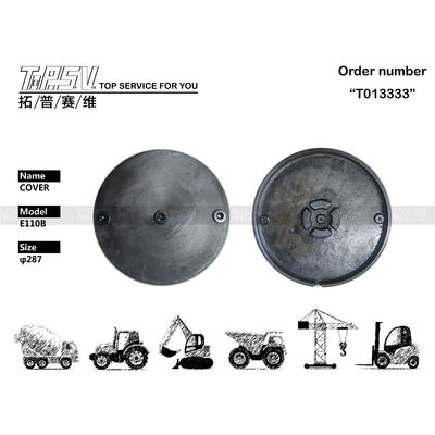 1R-5469 Nero Colore E110B Copertina del dispositivo finale dell'escavatore per marchi e modelli Hyundai compatibili Alta durata