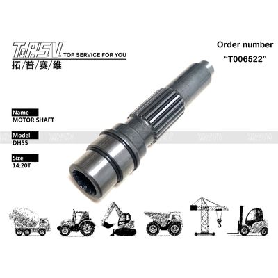 Acciaio TM07VA Excavator Travel Motor Shaft Alta precisione e olio di ingranaggio per una facile manutenzione
